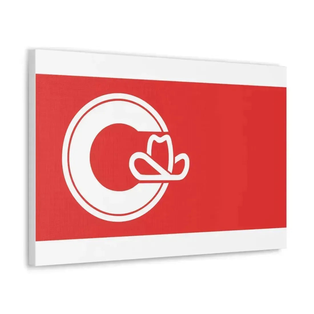 Flag of Calgary Alberta Canada - Canvas Wall Art - The Sticker Space