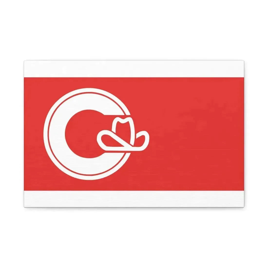 Flag of Calgary Alberta Canada - Canvas Wall Art - The Sticker Space