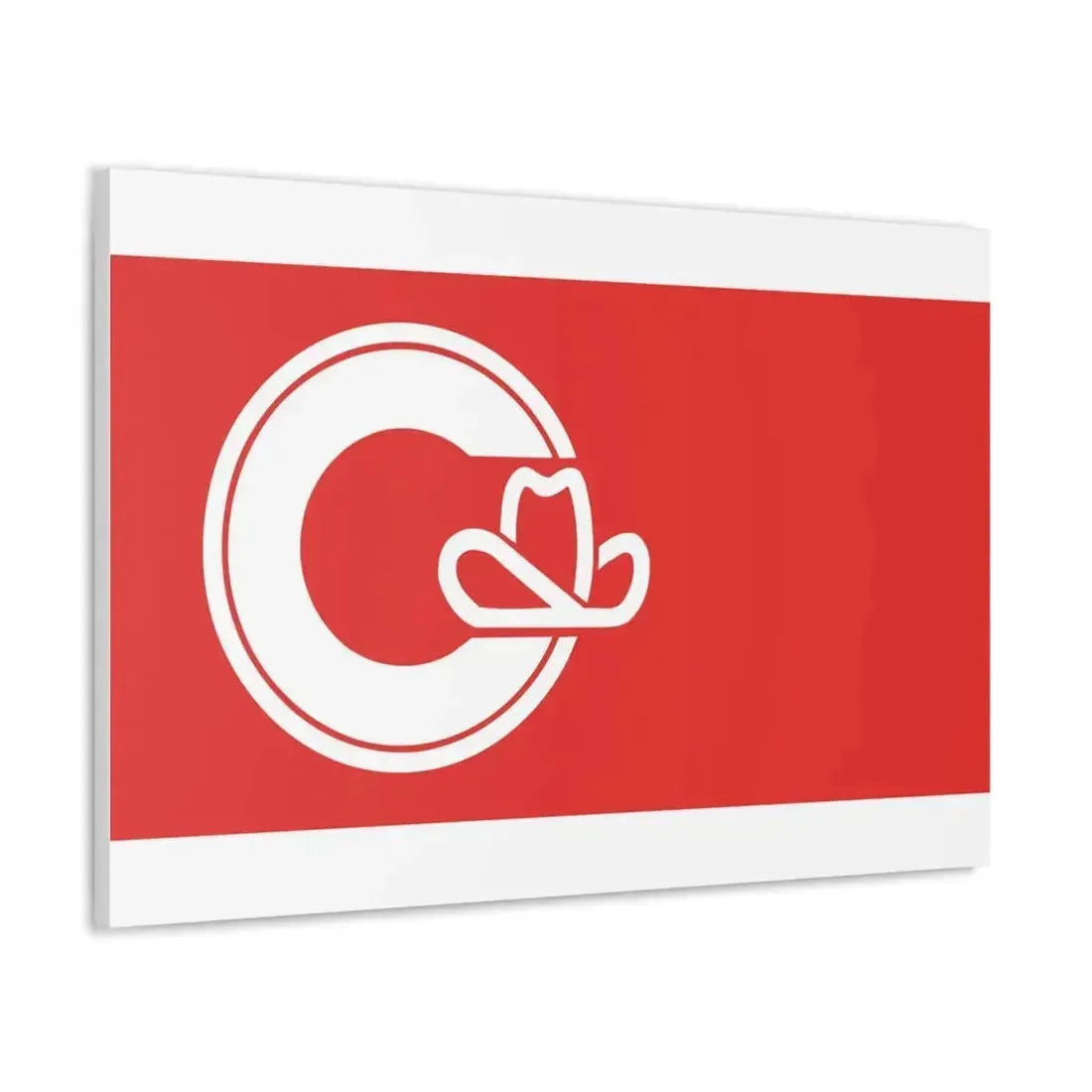 Flag of Calgary Alberta Canada - Canvas Wall Art - The Sticker Space