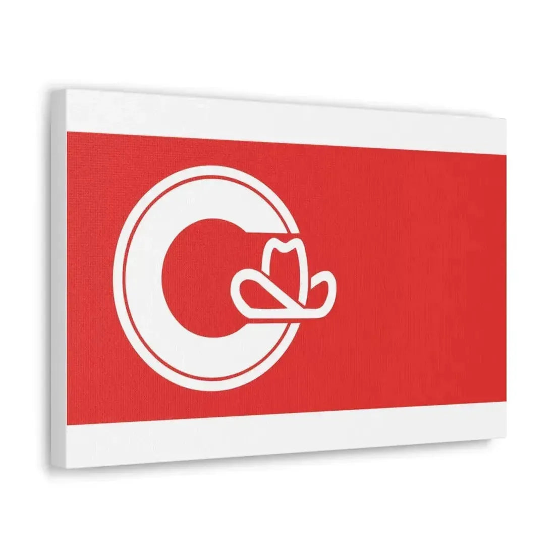 Flag of Calgary Alberta Canada - Canvas Wall Art - The Sticker Space
