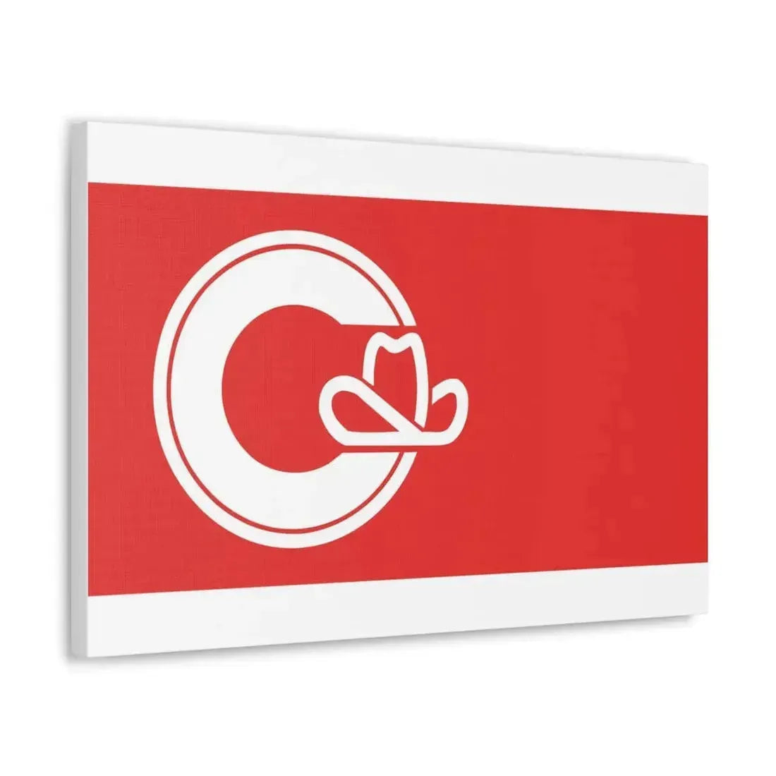 Flag of Calgary Alberta Canada - Canvas Wall Art - The Sticker Space
