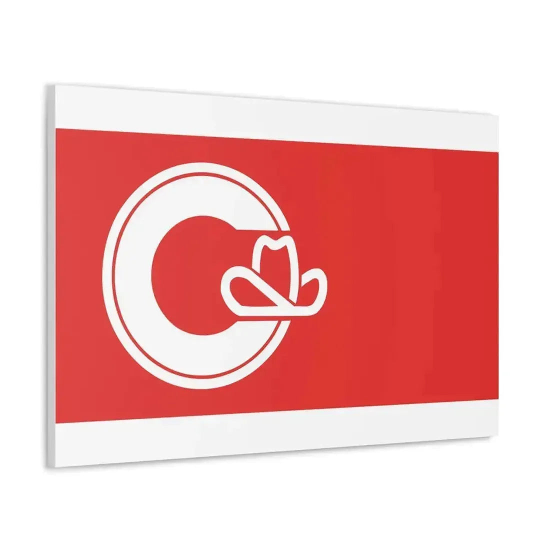 Flag of Calgary Alberta Canada - Canvas Wall Art - The Sticker Space