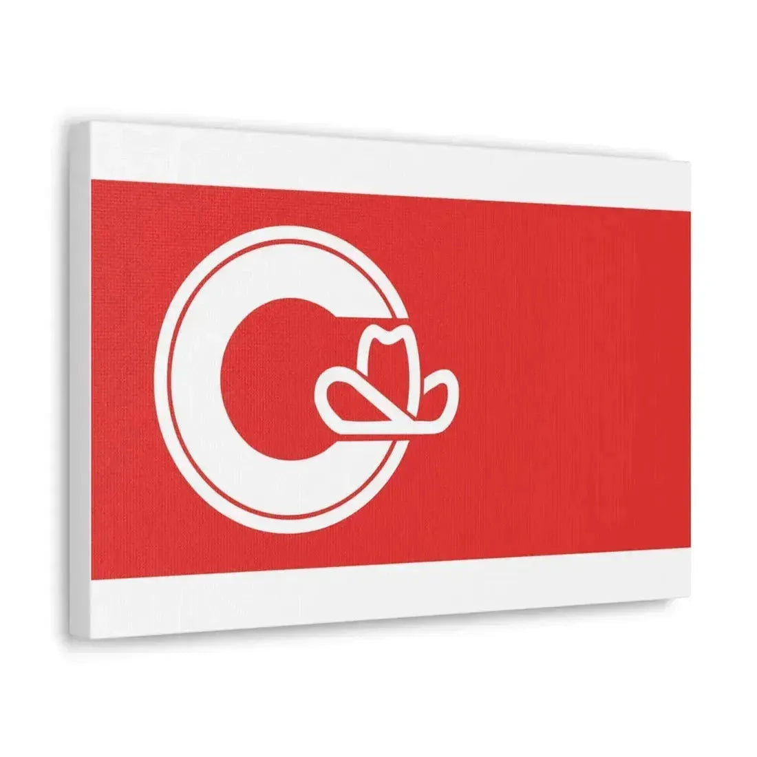 Flag of Calgary Alberta Canada - Canvas Wall Art - The Sticker Space