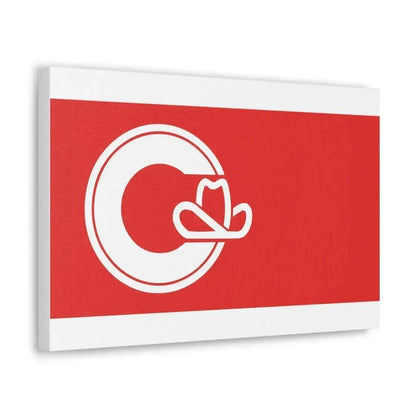 Flag of Calgary Alberta Canada - Canvas Wall Art - The Sticker Space