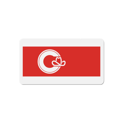 Flag of Calgary Alberta Canada - Die-Cut Magnet-6 × 6"-The Sticker Space