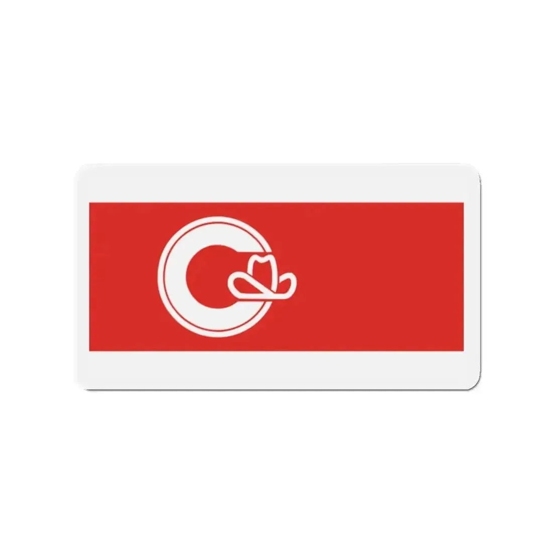 Flag of Calgary Alberta Canada - Refrigerator Magnet - The Sticker Space