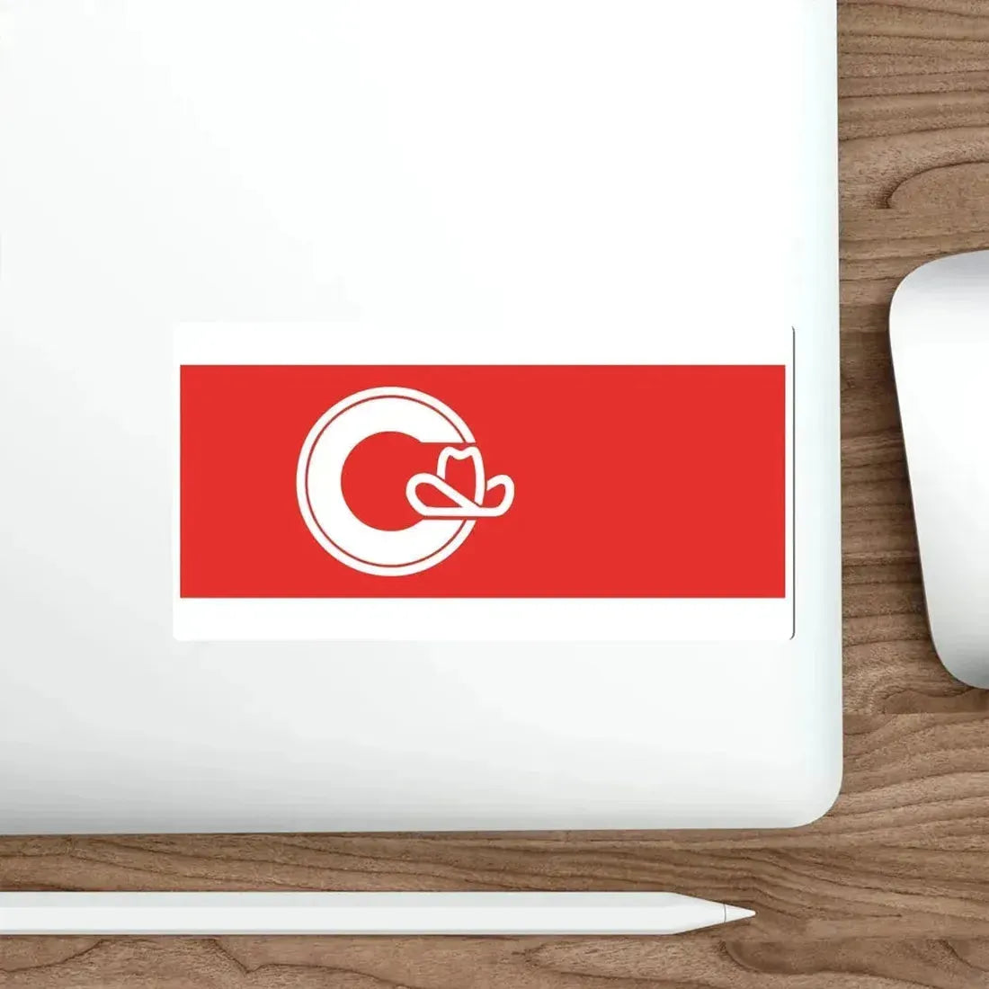 Flag of Calgary Alberta Canada STICKER Vinyl Die-Cut Decal - The Sticker Space