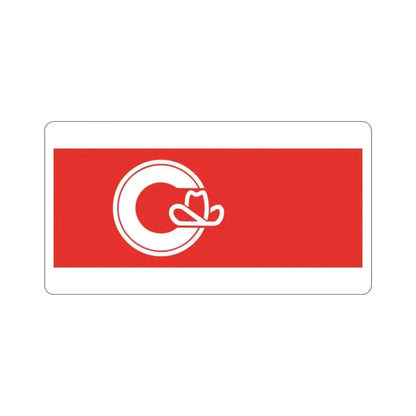 Flag of Calgary Alberta Canada STICKER Vinyl Die-Cut Decal - The Sticker Space
