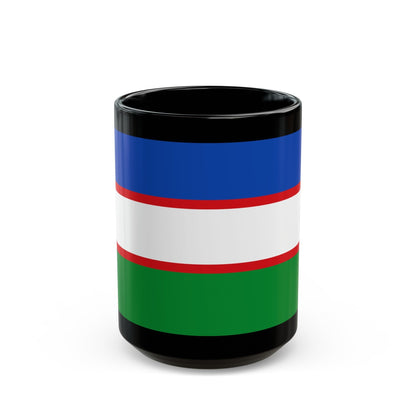 Flag of Cali Valle del Cauca Colombia - Black Coffee Mug-15oz-The Sticker Space