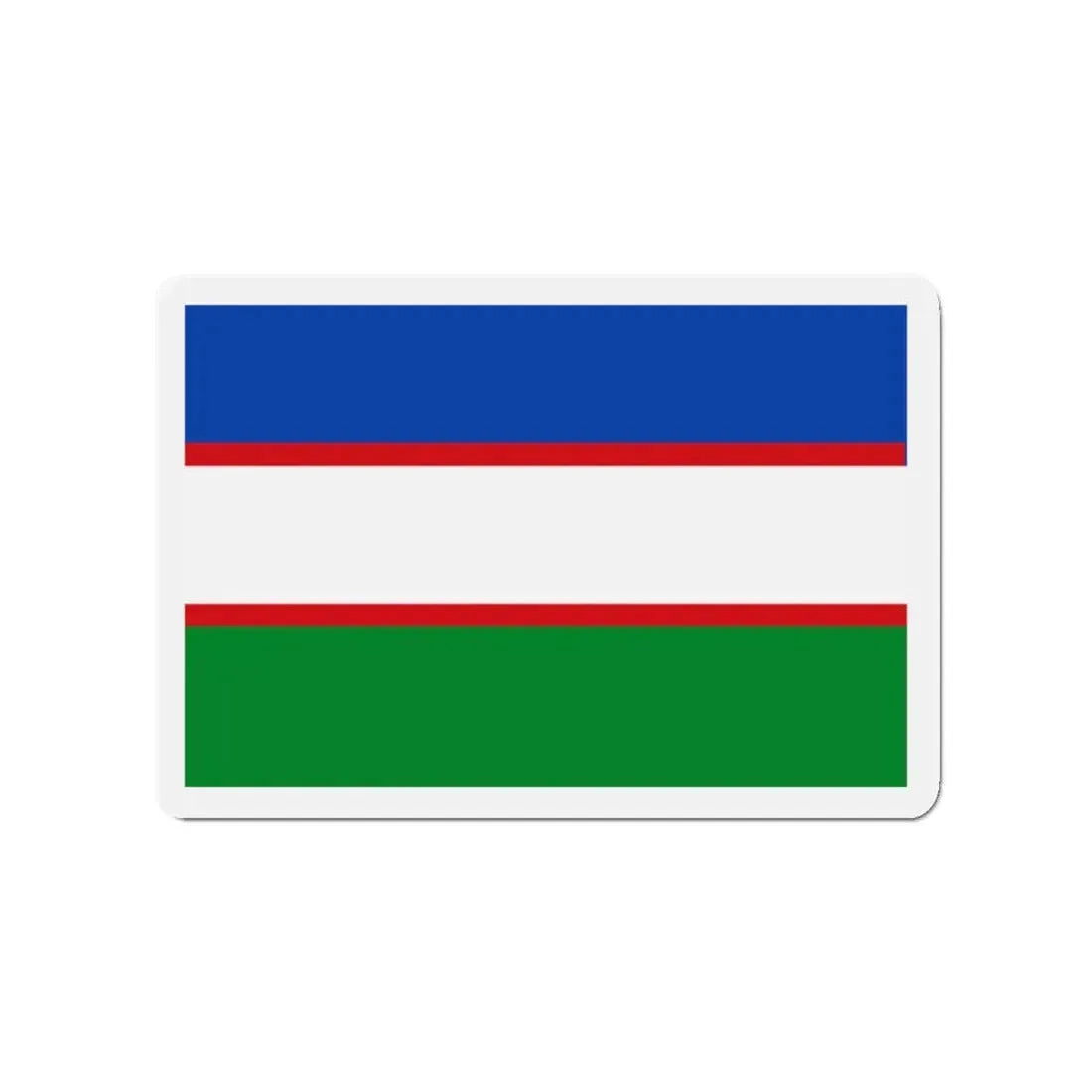 Flag of Cali Valle del Cauca Colombia - Refrigerator Magnet 3 Inch - The Sticker Space