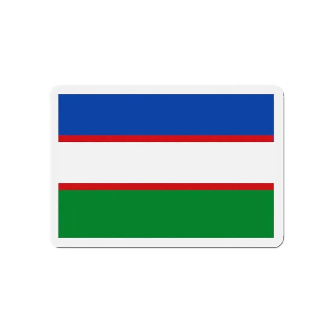 Flag of Cali Valle del Cauca Colombia - Refrigerator Magnet 4 Inch - The Sticker Space