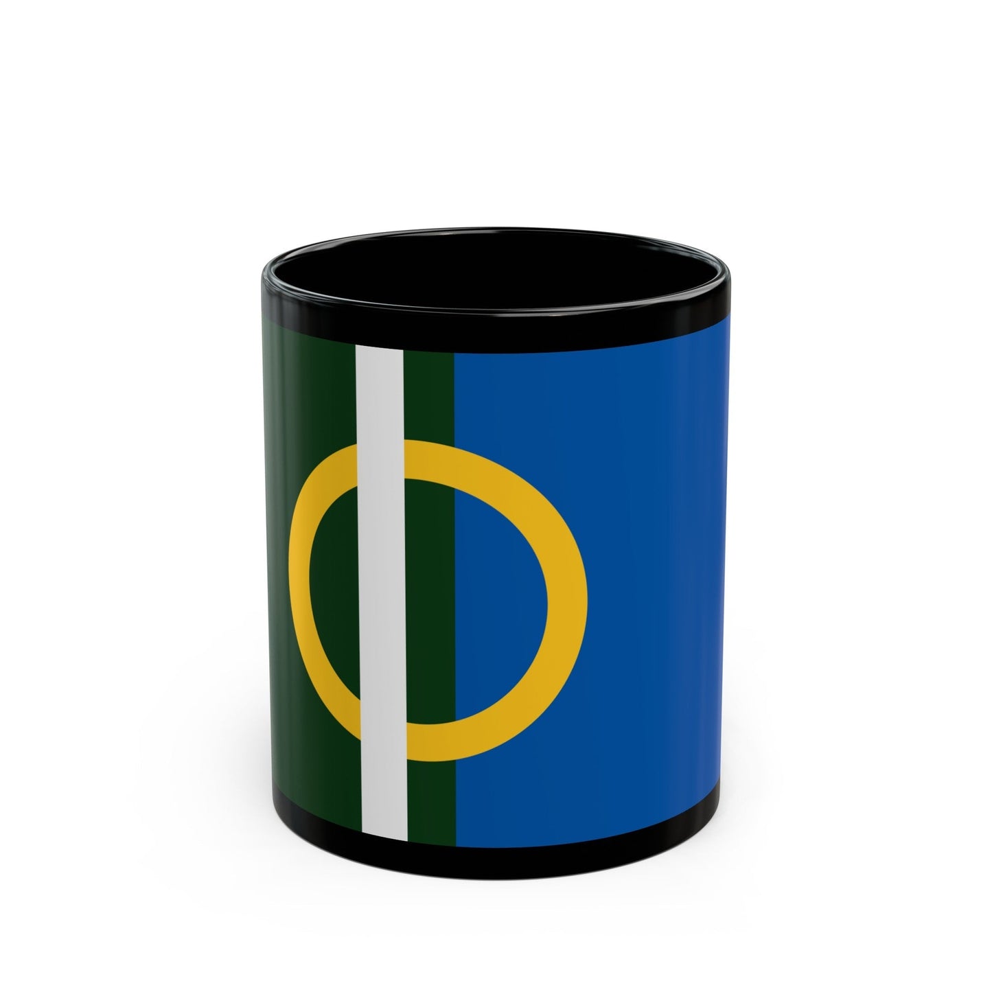 Flag of Calne UK - Black Coffee Mug-11oz-The Sticker Space