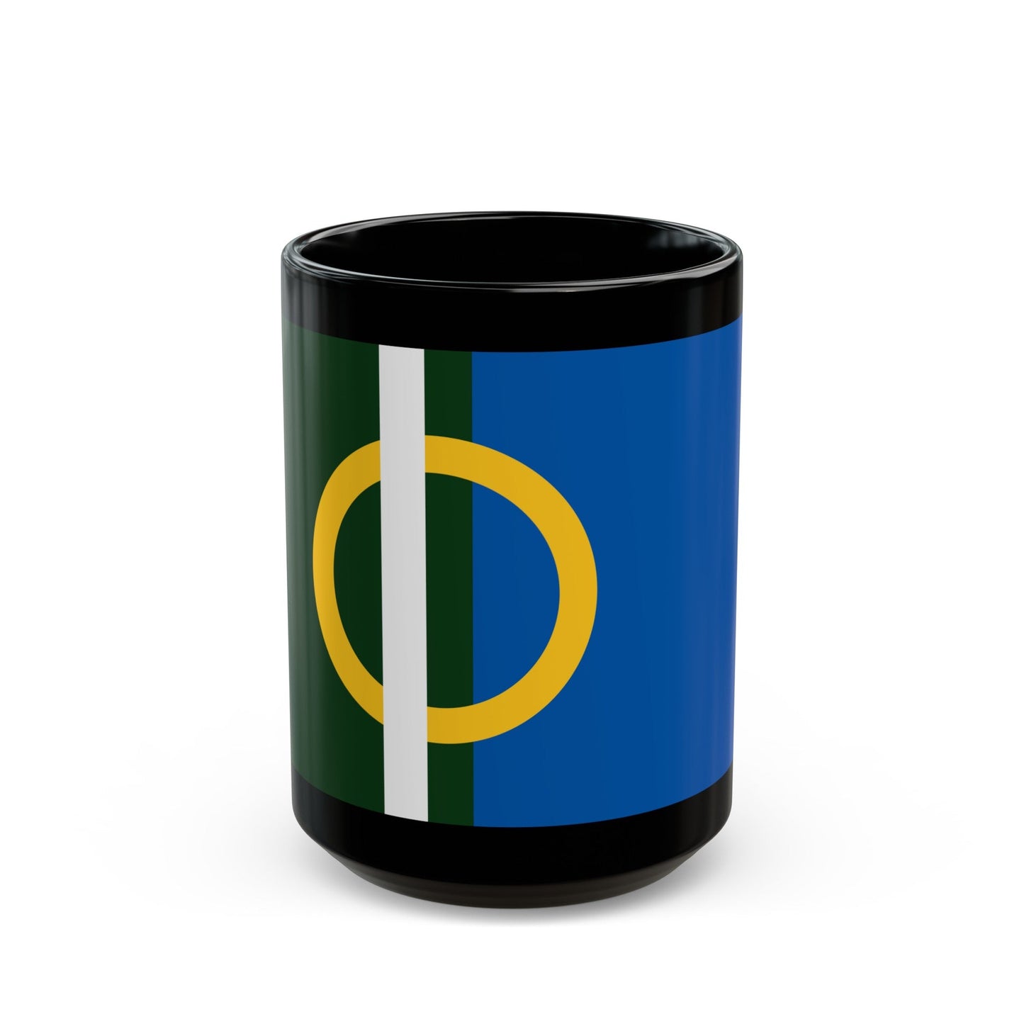 Flag of Calne UK - Black Coffee Mug-15oz-The Sticker Space