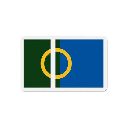 Flag of Calne UK - Refrigerator Magnet - The Sticker Space