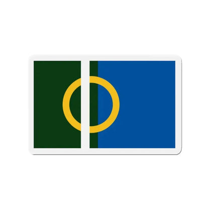 Flag of Calne UK - Refrigerator Magnet - The Sticker Space