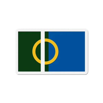 Flag of Calne UK - Refrigerator Magnet - The Sticker Space