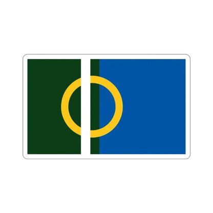 Flag of Calne UK STICKER Vinyl Die-Cut Decal 2 Inch - The Sticker Space