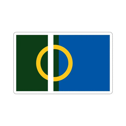 Flag of Calne UK STICKER Vinyl Die-Cut Decal 3 Inch - The Sticker Space