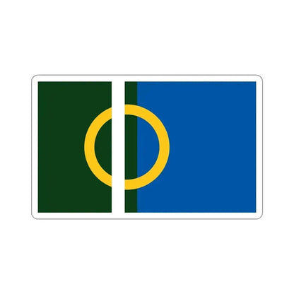 Flag of Calne UK STICKER Vinyl Die-Cut Decal - The Sticker Space