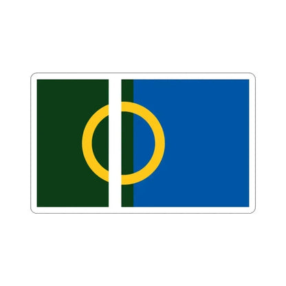 Flag of Calne UK STICKER Vinyl Die-Cut Decal - The Sticker Space