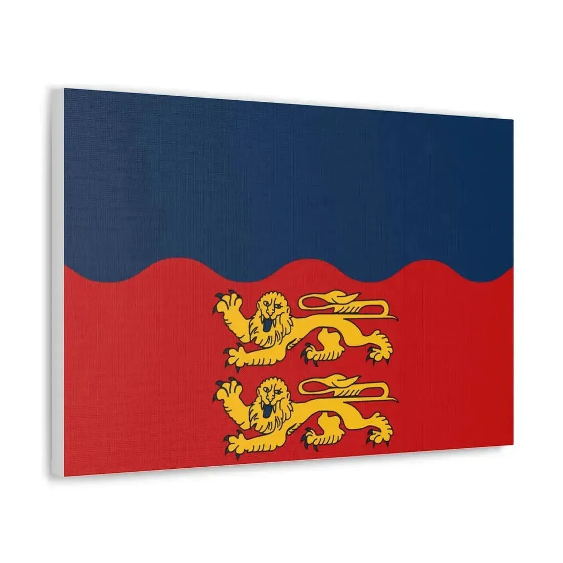 Flag of Calvados France 2 - Canvas Wall Art - The Sticker Space