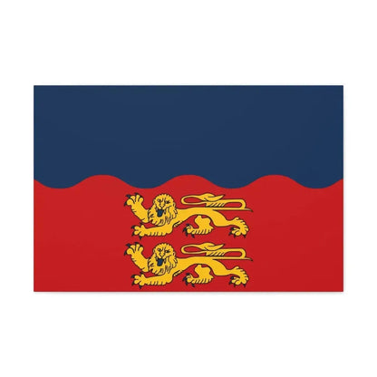 Flag of Calvados France 2 - Canvas Wall Art - The Sticker Space