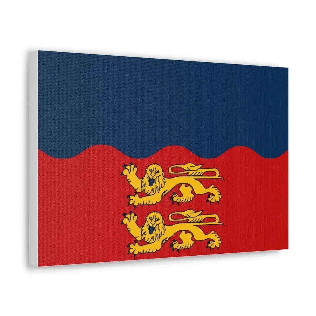 Flag of Calvados France 2 - Canvas Wall Art - The Sticker Space
