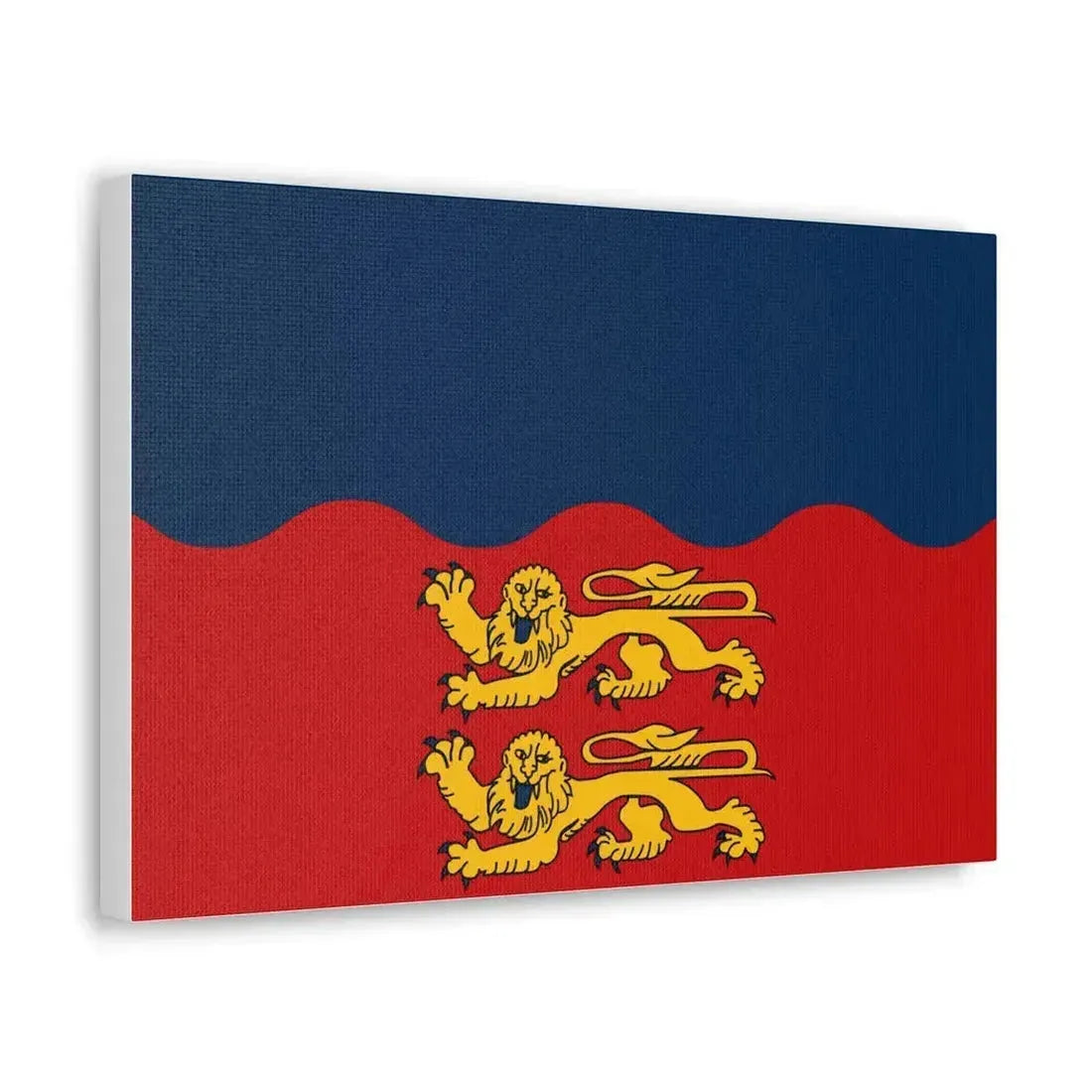 Flag of Calvados France 2 - Canvas Wall Art - The Sticker Space