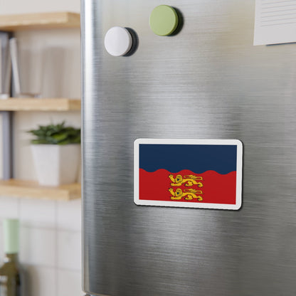 Flag of Calvados France 2 - Die-Cut Magnet-The Sticker Space