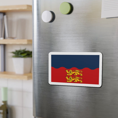 Flag of Calvados France 2 - Die-Cut Magnet-The Sticker Space