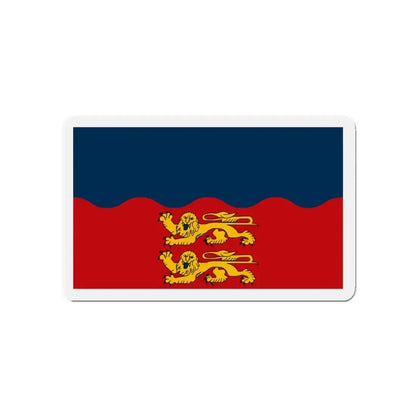 Flag of Calvados France 2 - Refrigerator Magnet 4 Inch - The Sticker Space