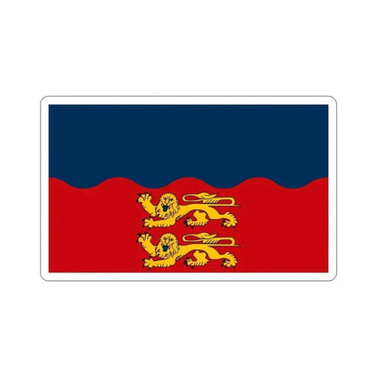 Flag of Calvados France 2 STICKER Vinyl Die-Cut Decal 5 Inch - The Sticker Space