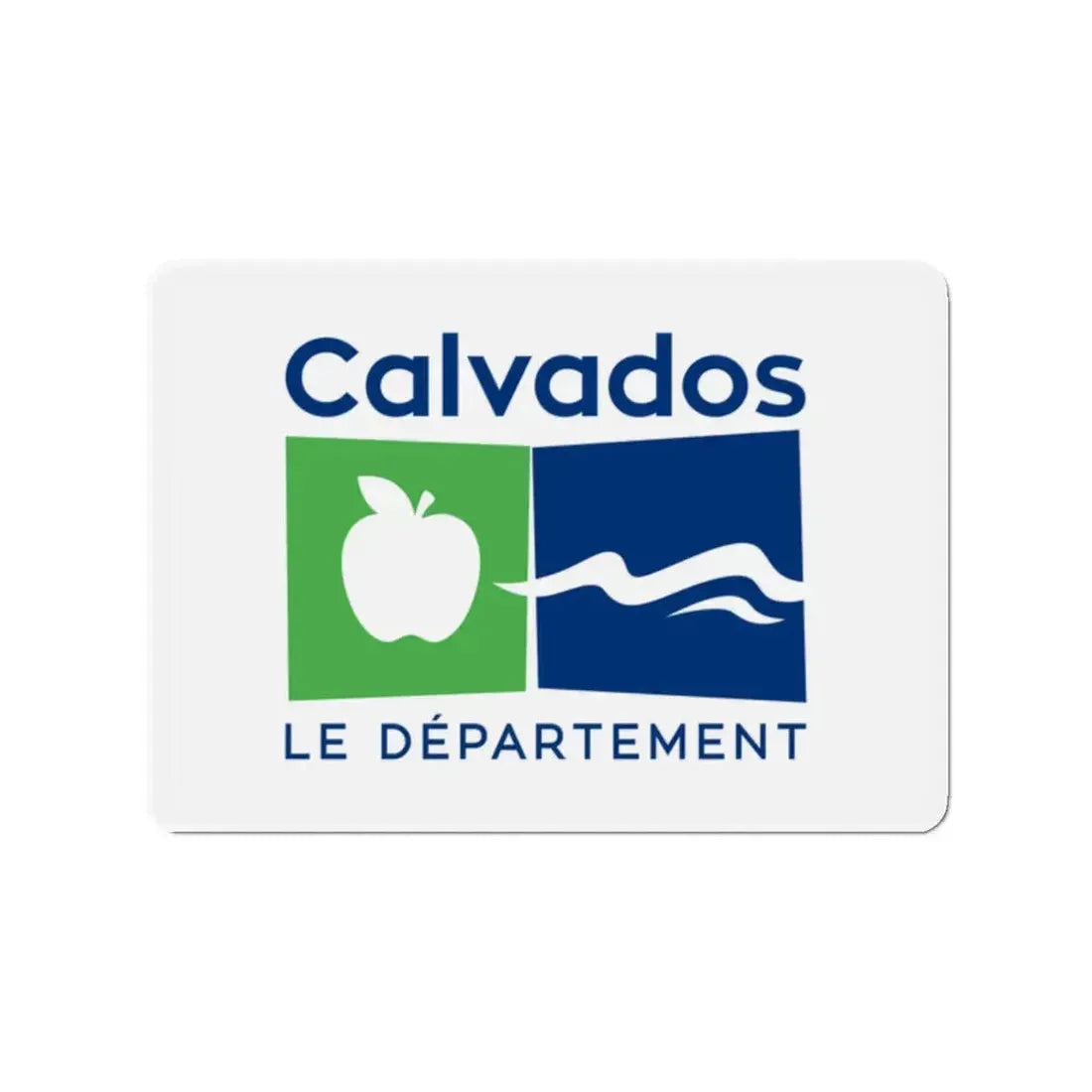 Flag of Calvados France - Refrigerator Magnet 2 Inch - The Sticker Space