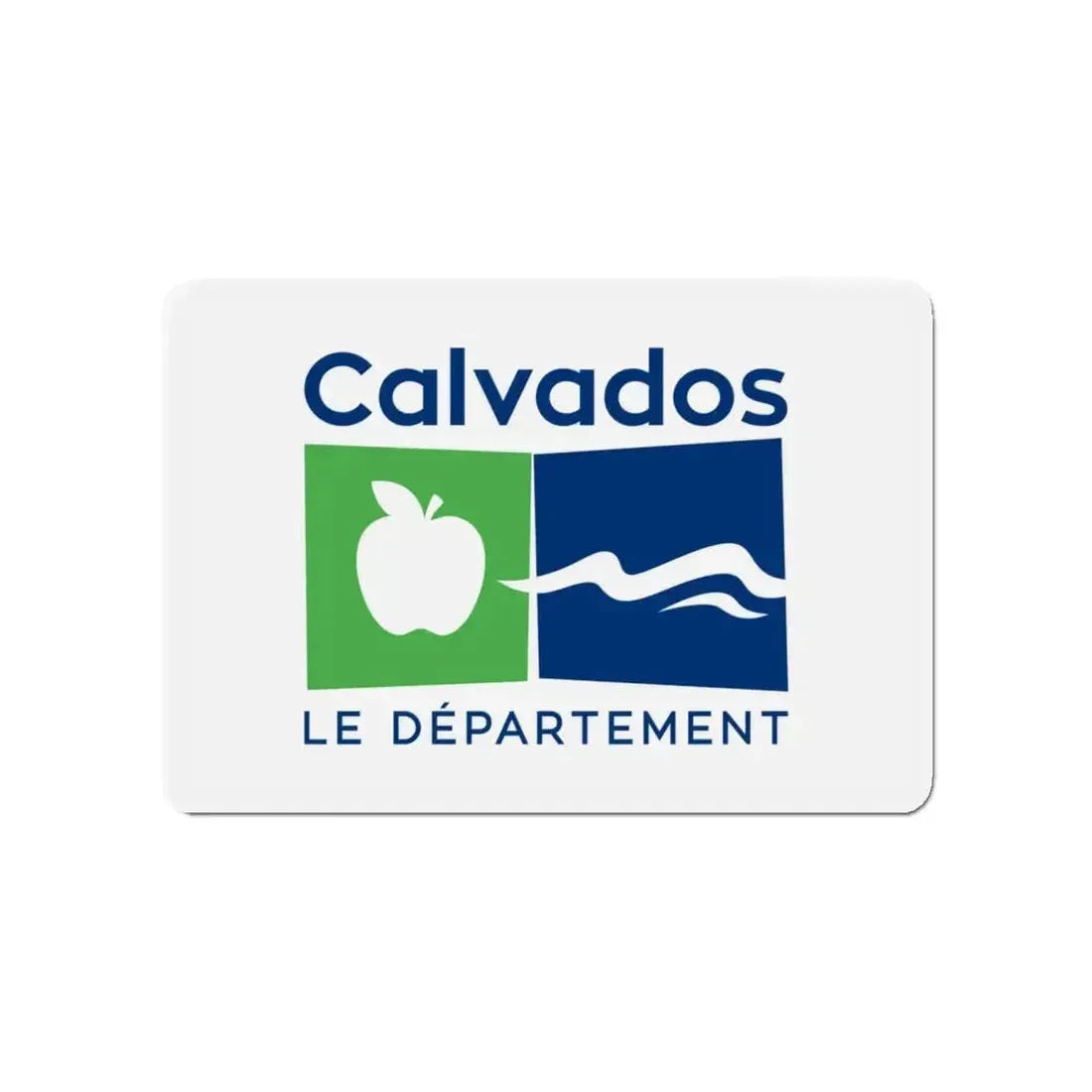 Flag of Calvados France - Refrigerator Magnet - The Sticker Space