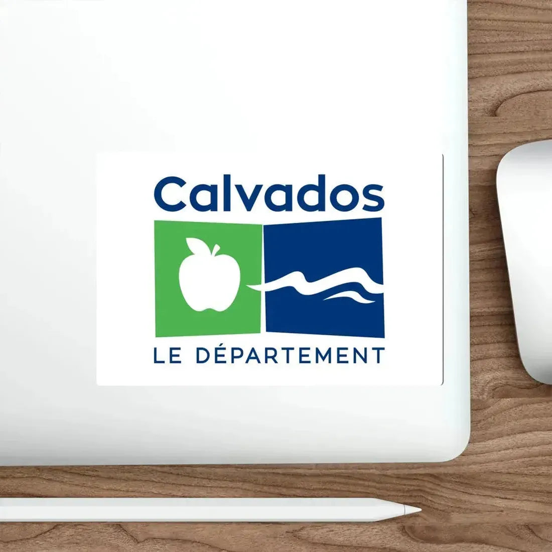 Flag of Calvados France STICKER Vinyl Die-Cut Decal - The Sticker Space