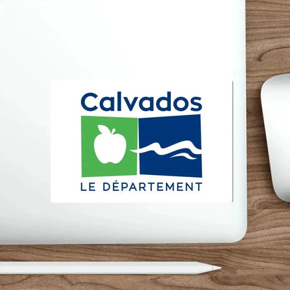Flag of Calvados France STICKER Vinyl Die-Cut Decal - The Sticker Space