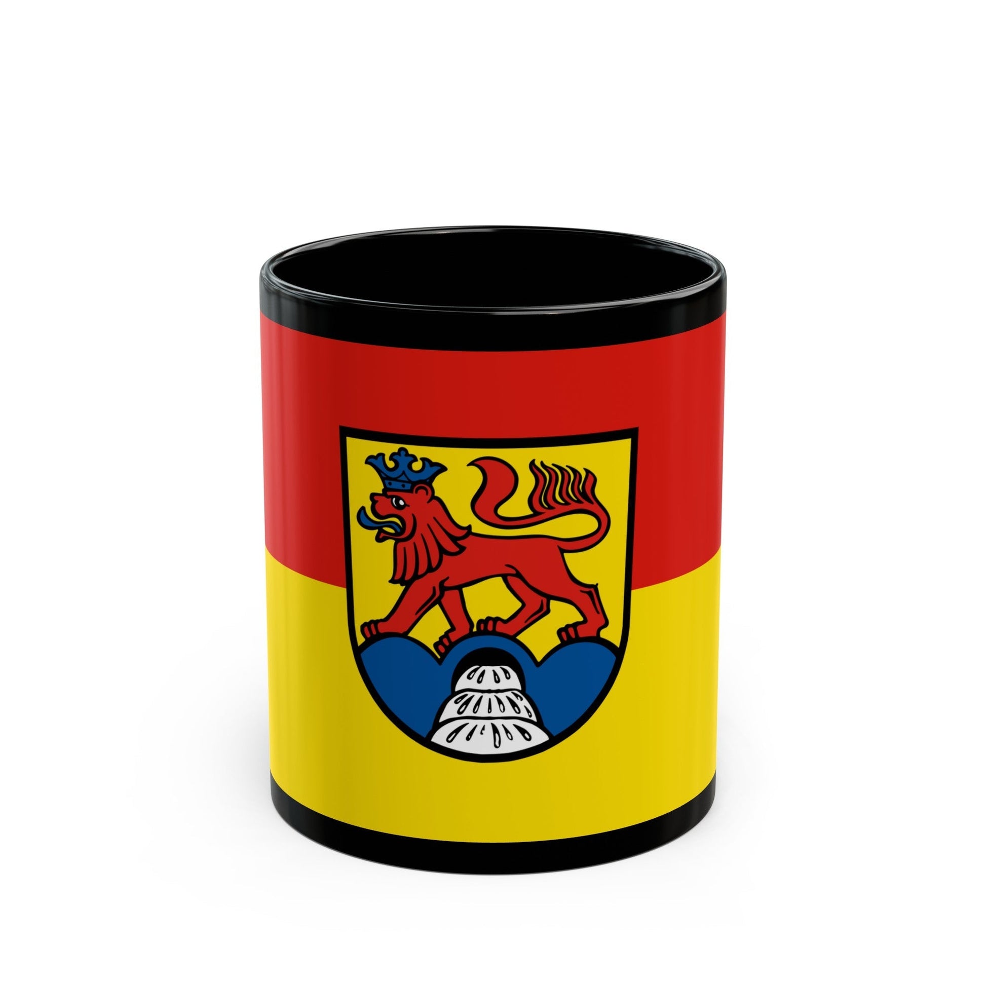 Flag of Calw Germany - Black Coffee Mug-11oz-The Sticker Space