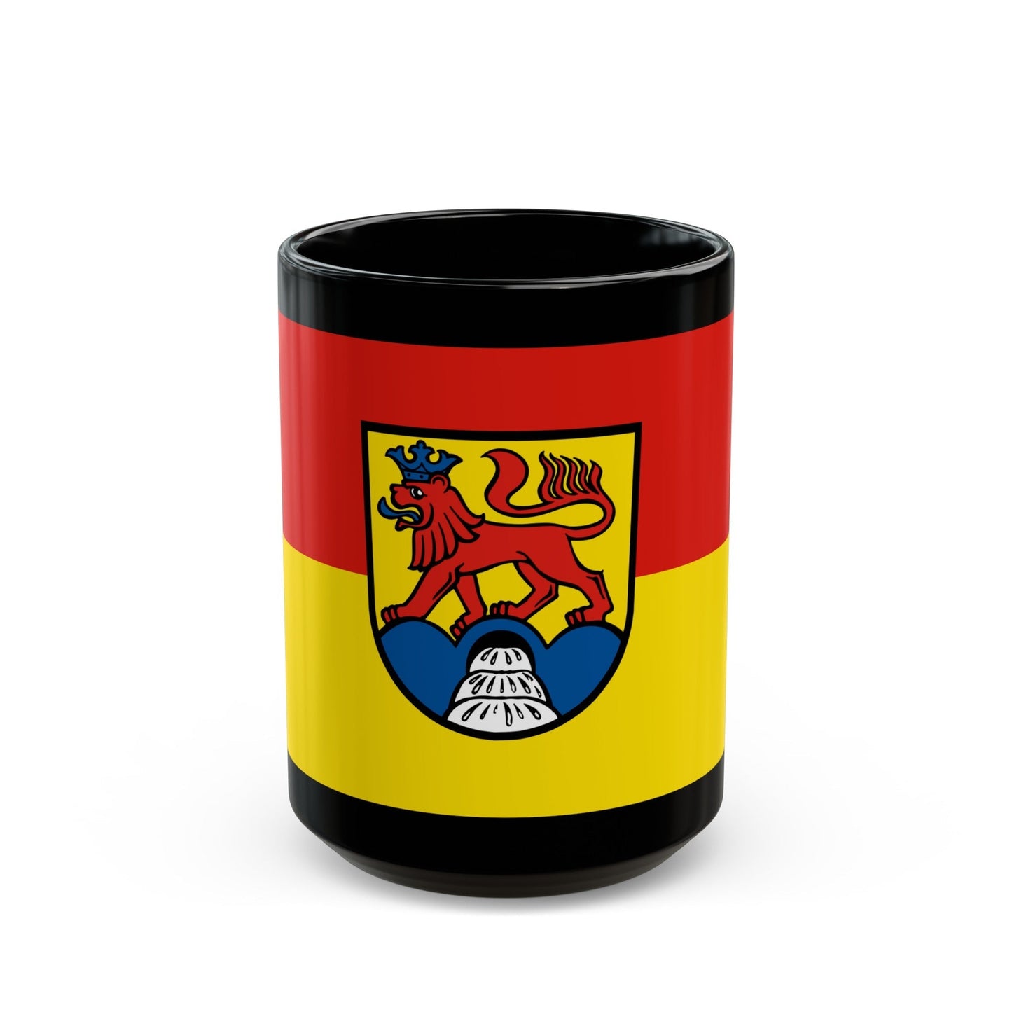 Flag of Calw Germany - Black Coffee Mug-15oz-The Sticker Space