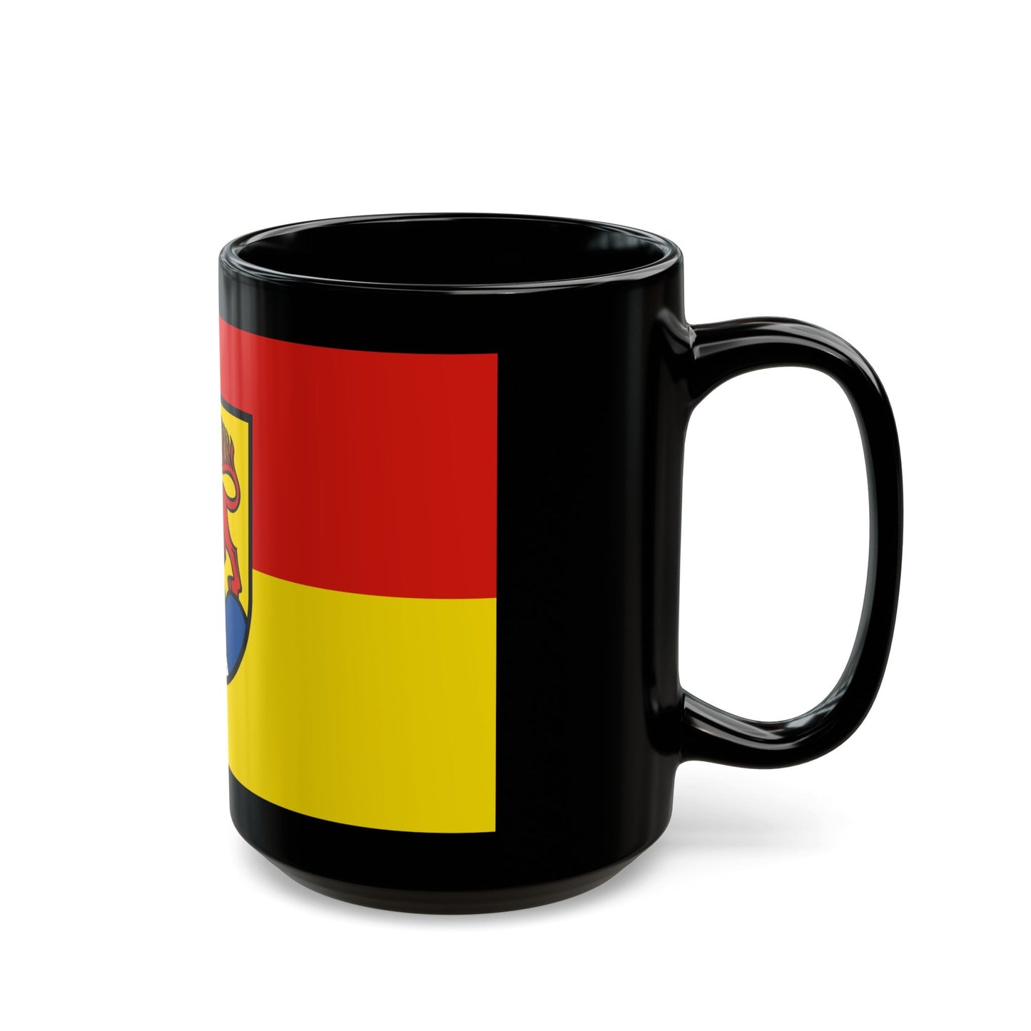 Flag of Calw Germany - Black Coffee Mug-The Sticker Space