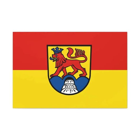 Flag of Calw Germany - Canvas Wall Art 36" x 24" 1.25" - The Sticker Space