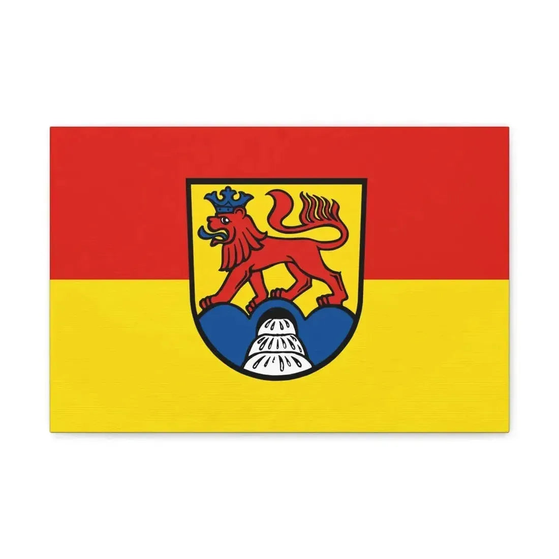Flag of Calw Germany - Canvas Wall Art - The Sticker Space