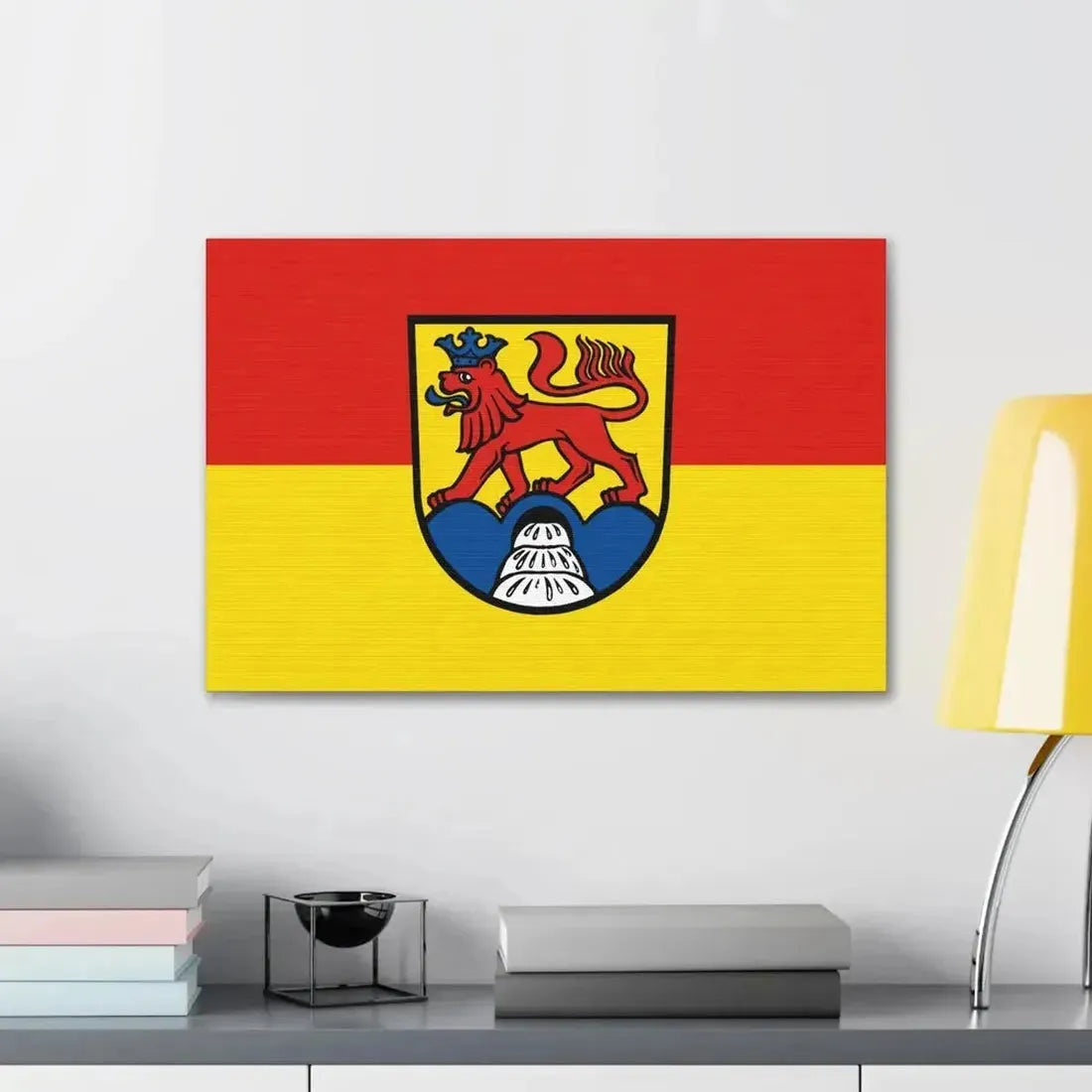 Flag of Calw Germany - Canvas Wall Art - The Sticker Space