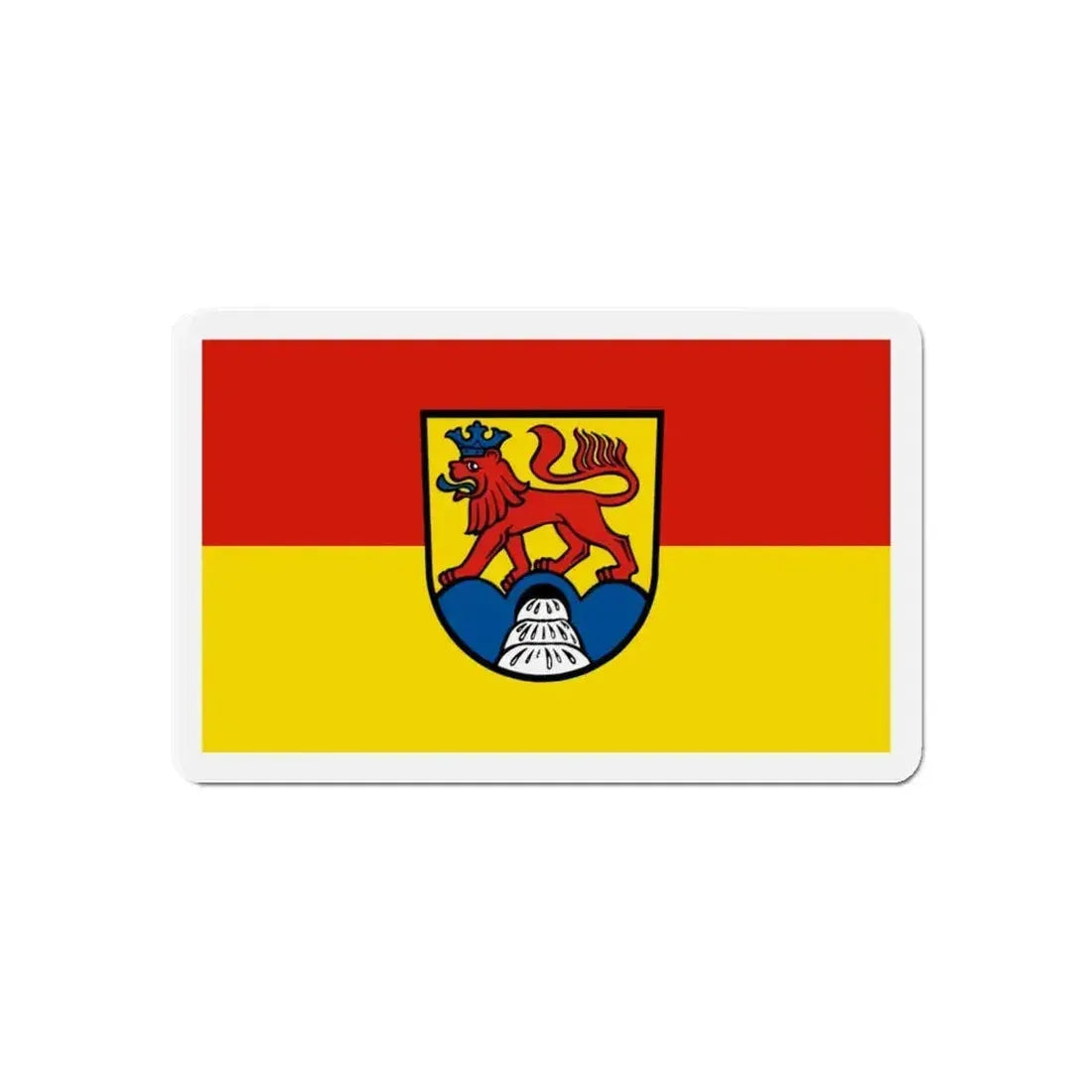 Flag of Calw Germany - Refrigerator Magnet - The Sticker Space