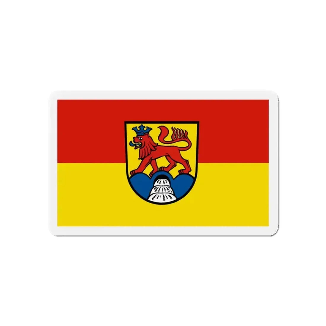 Flag of Calw Germany - Refrigerator Magnet - The Sticker Space