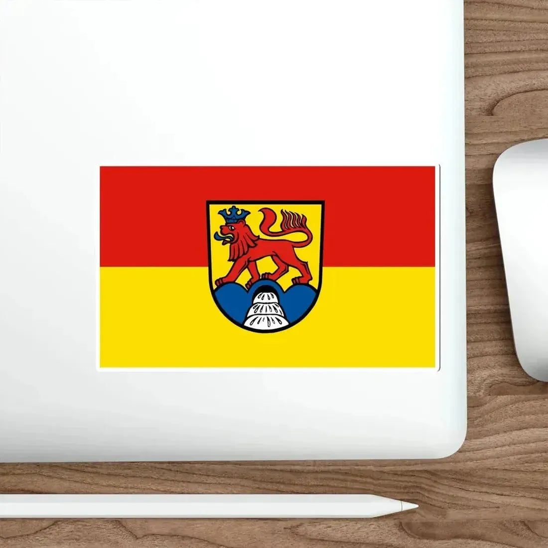 Flag of Calw Germany STICKER Vinyl Die-Cut Decal - The Sticker Space