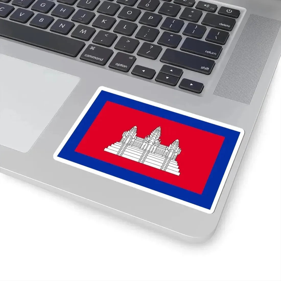 Flag of Cambodia 1863-1948 (Cambodia) STICKER Vinyl Kiss-Cut Decal - The Sticker Space