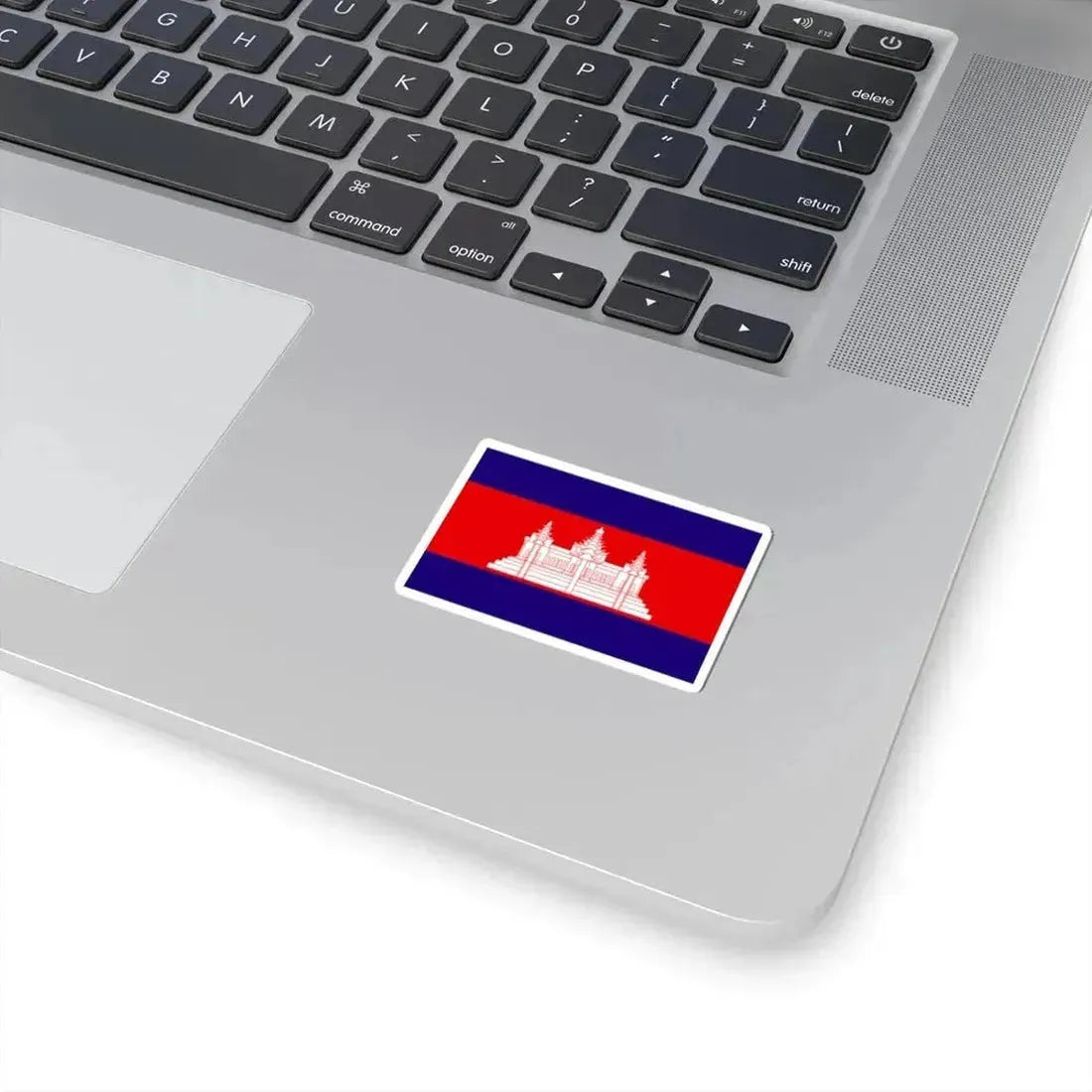 Flag of Cambodia 1948-1970 (Cambodia) STICKER Vinyl Kiss-Cut Decal - The Sticker Space
