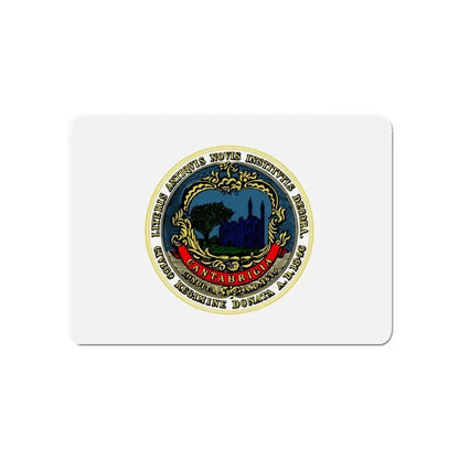 Flag of Cambridge Massachusetts - Refrigerator Magnet 4 Inch - The Sticker Space