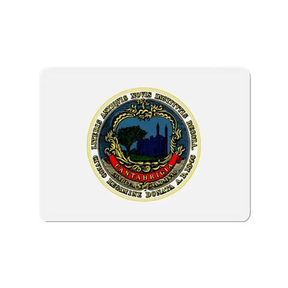 Flag of Cambridge Massachusetts - Refrigerator Magnet - The Sticker Space