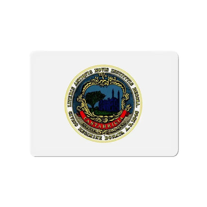Flag of Cambridge Massachusetts - Refrigerator Magnet - The Sticker Space